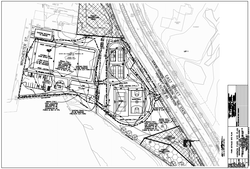 Harmon Park Final Site Plan